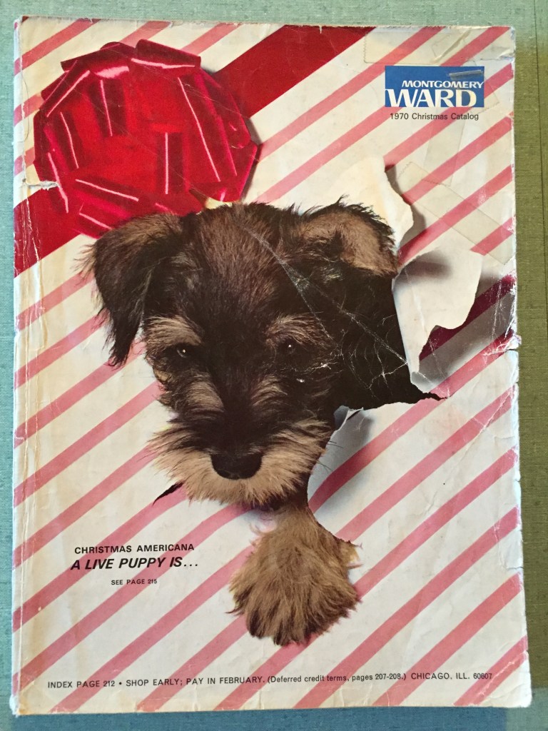 I found this 1970 Montgomery Catalog among my parents' possessions.