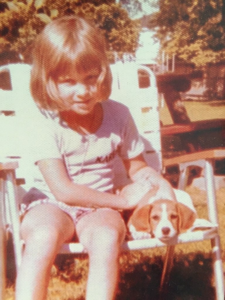 Misty, a beagle/collie mix, was a wild yet wonderful part of our family for 18 years!